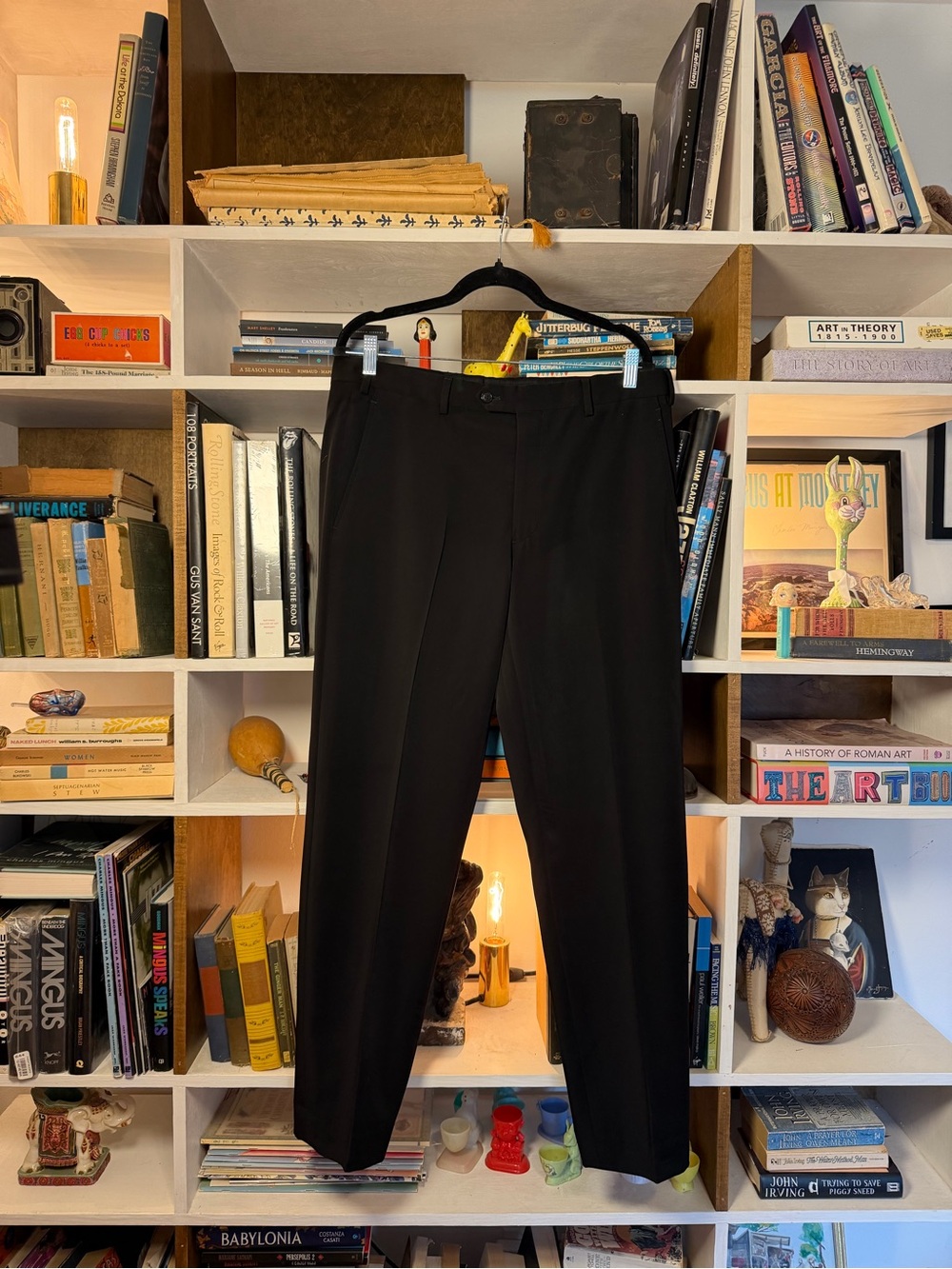 Classic Black Men's Dress Pants
